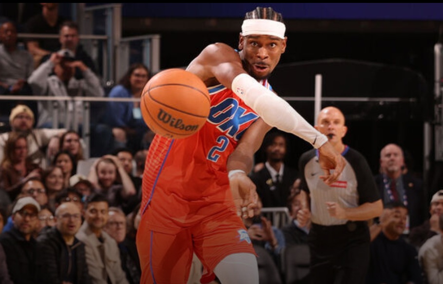 SGA scores 38 as Thunder win 13th straight