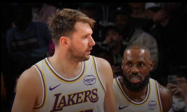 LeBron, Luka star in returns as Lakers take narrow win over 76ers