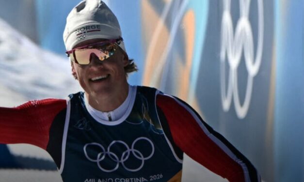 Norway’s Klaebo sets Olympic record with 9th gold medal