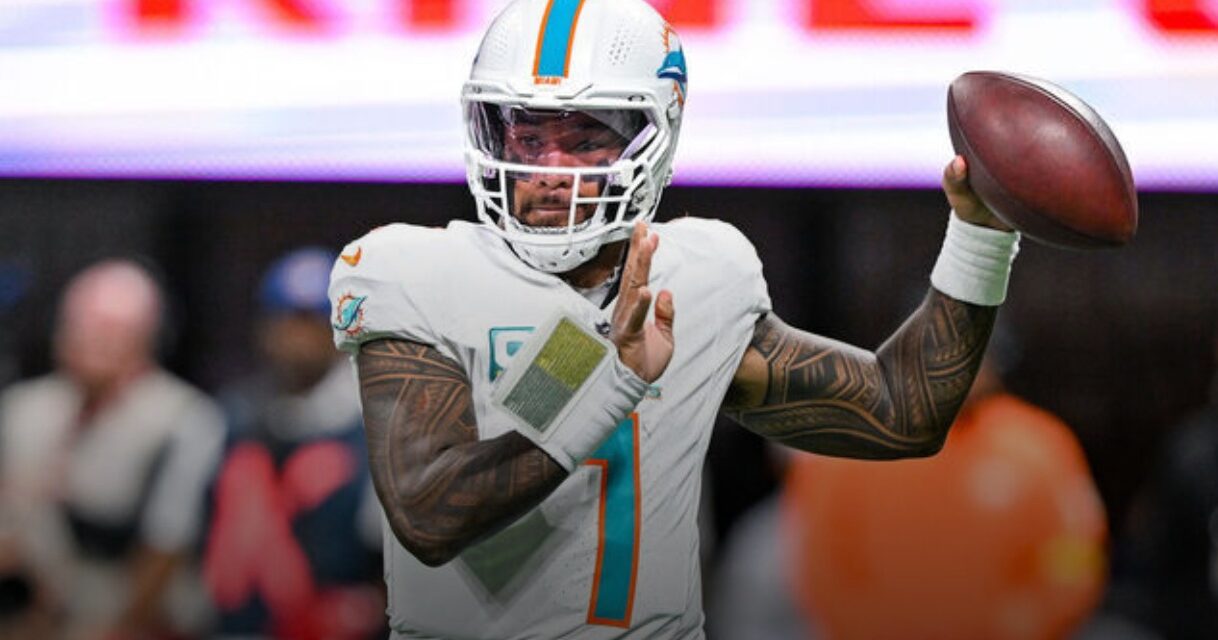 Report: Tua to sign with Falcons after release from Dolphins