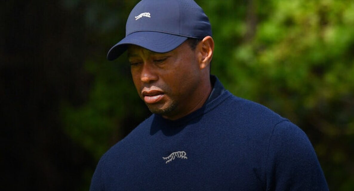 Woods released on bail after arrest at crash scene on suspicion of DUI