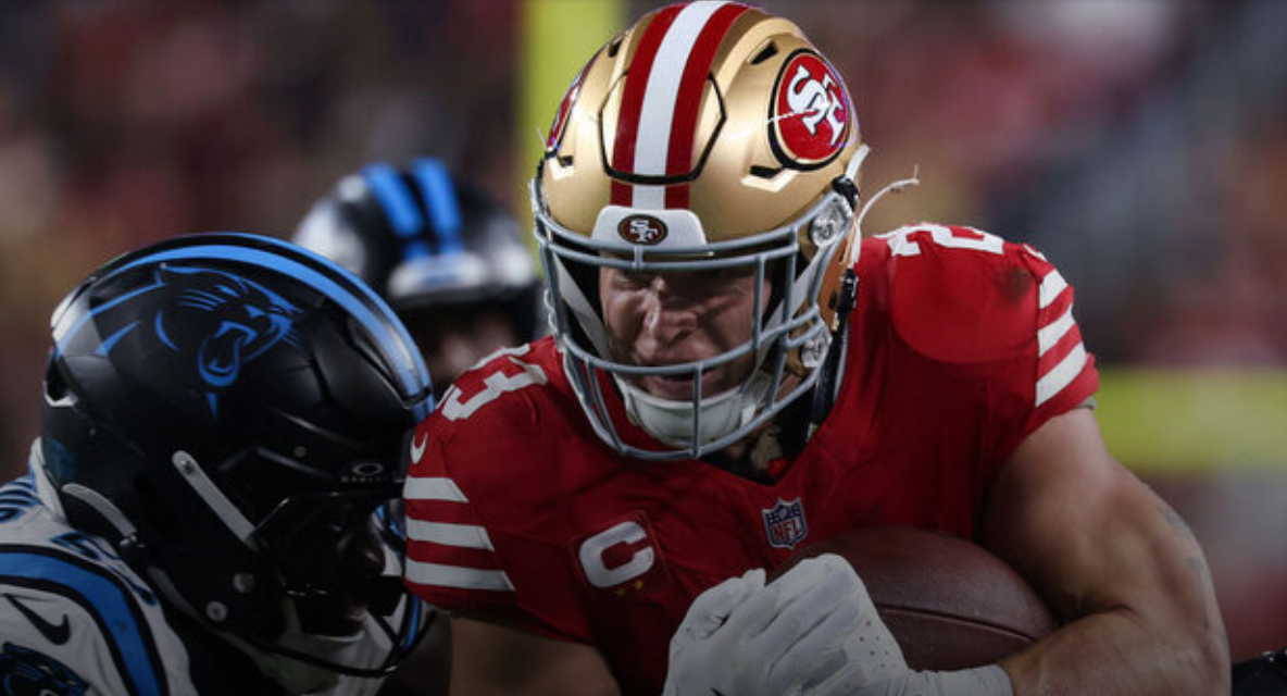 49ers’ Shanahan plans to reduce McCaffrey’s workload