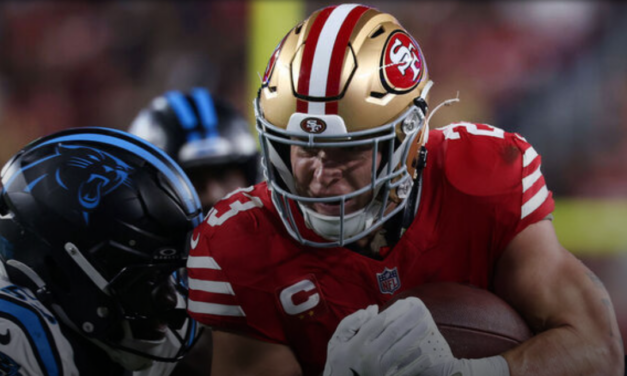 49ers’ Shanahan plans to reduce McCaffrey’s workload
