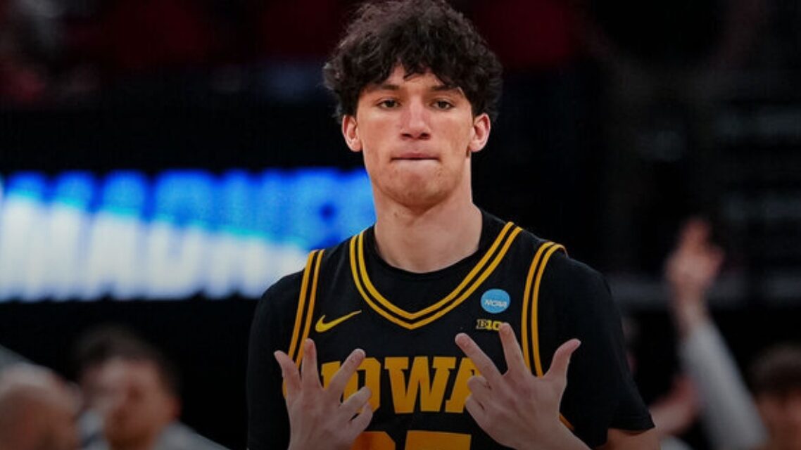 Iowa beats Nebraska to book 1st Elite Eight berth since 1987