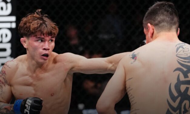 Kavanagh upsets Moreno in UFC Mexico main event