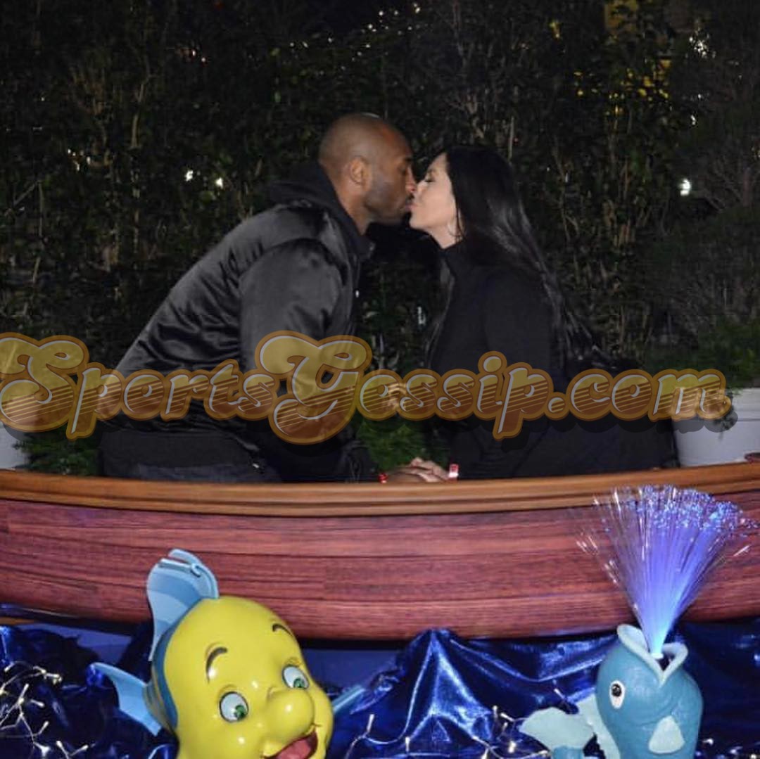 Kobe and Vanessa Bryant Do Sweethearts Night at Disney